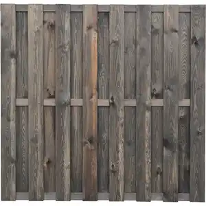 Zaun Lolland Kesseldruckimprägniert Vintage-Grau 180 x 180 cm