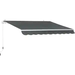 Markisenstoff 300 cm x 200 cm Grau meliert