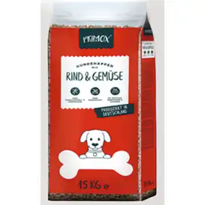 PRIMOX Hundetrockenfutter »Rind & Gemüse«, 15 kg