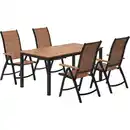 Bild 2 von Sitzgruppe Bonlee 5-tlg. Aluminium Grau