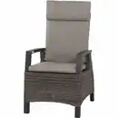 Bild 1 von Siena Garden Corido Dining Move Sessel Anthrazit-Matt 61 cm x 72 cm x 109 cm