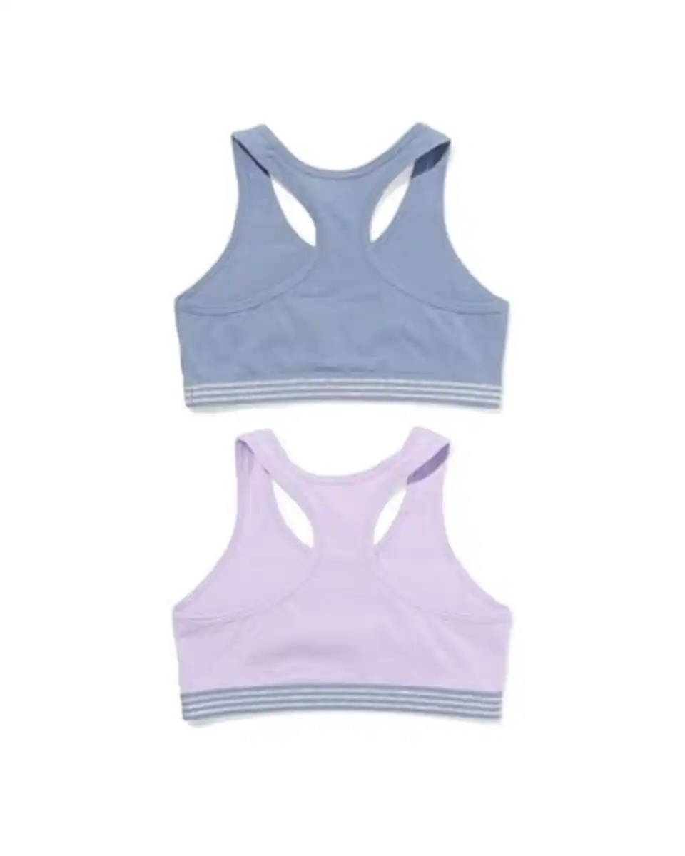 Bild 4 von Kinder-Crop-Shirts – 2 Stück lila