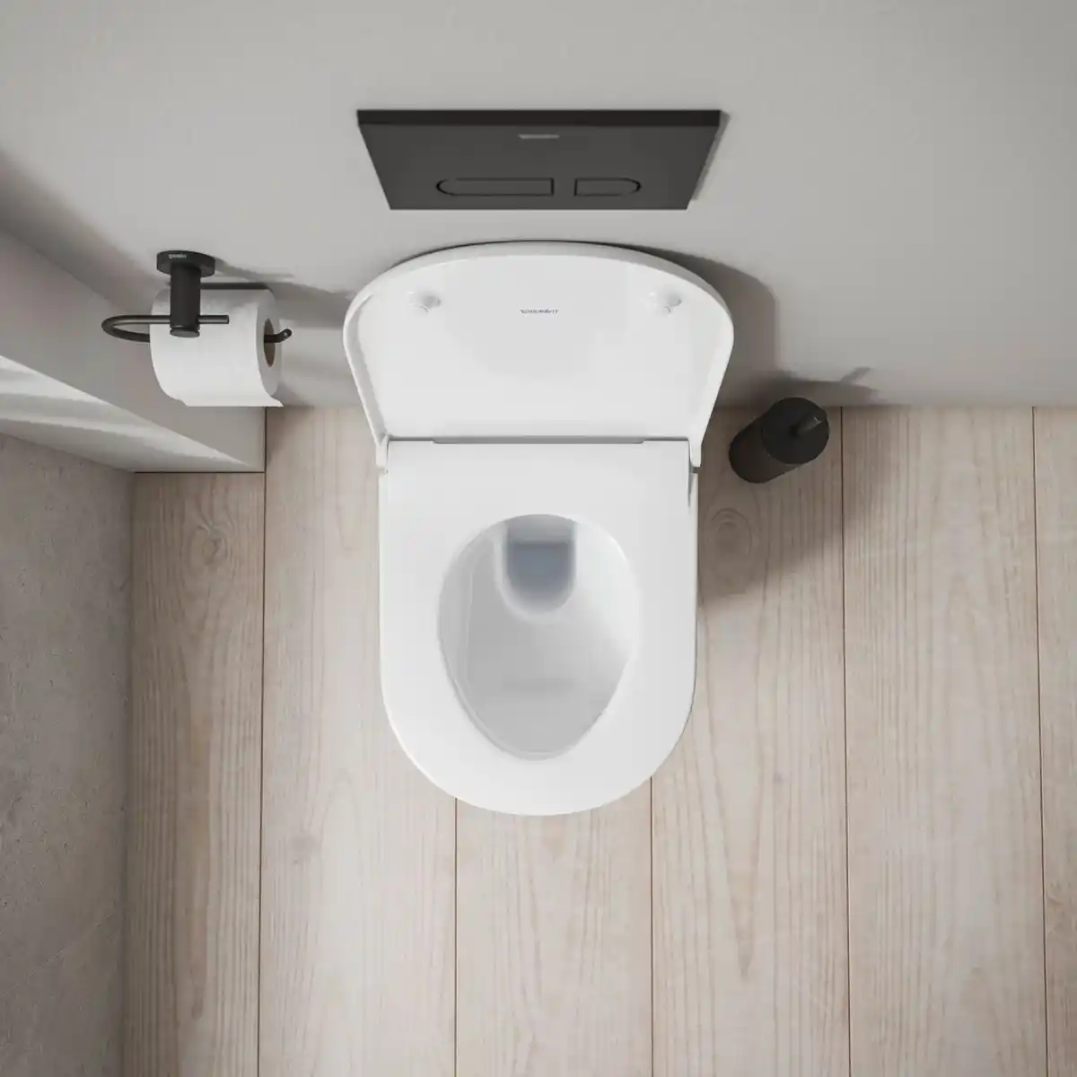 Bild 3 von WC-Set D-Code wandhängend Weiß Hochglanz 540 mm