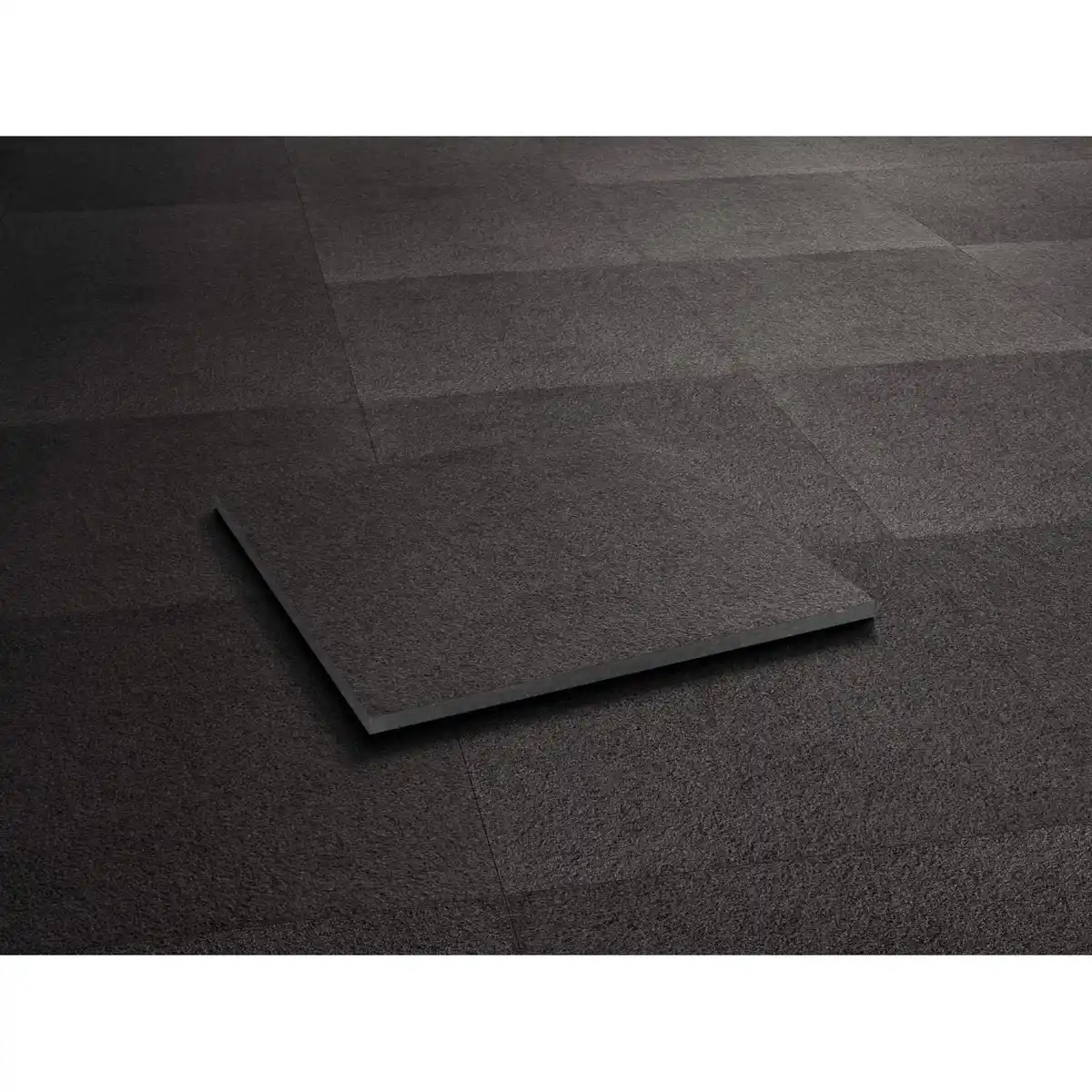 Bild 1 von Terrassenplatte Feinsteinzeug Granito Black 60 x 60 x 2 cm 2 Stück