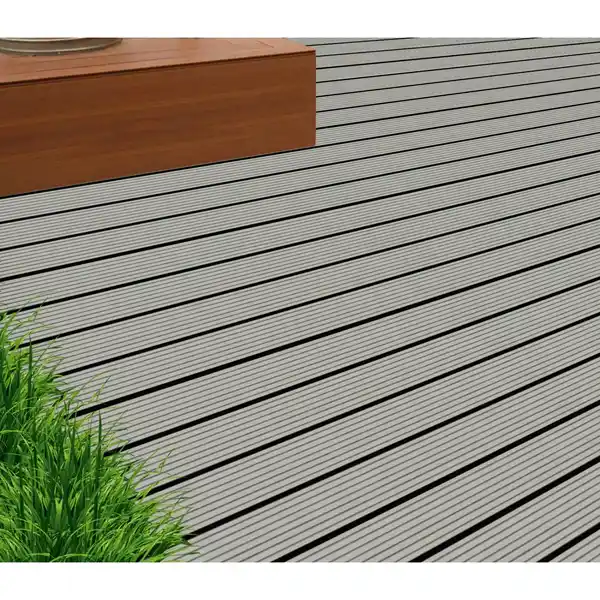 Bild 2 von Terrassendiele WPC Hellgrau 2,1 cm x 14,5 cm x 300 cm