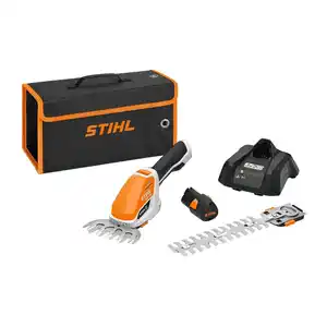 Stihl Akku-Strauchschere HSA 26 mit Akku AS 2 und Ladegerät AL 1 Orange