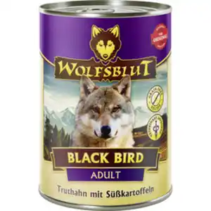 Wolfsblut Hunde-Nassfutter »Black Bird«, Truthahn mit Süßkartoffeln, 395g