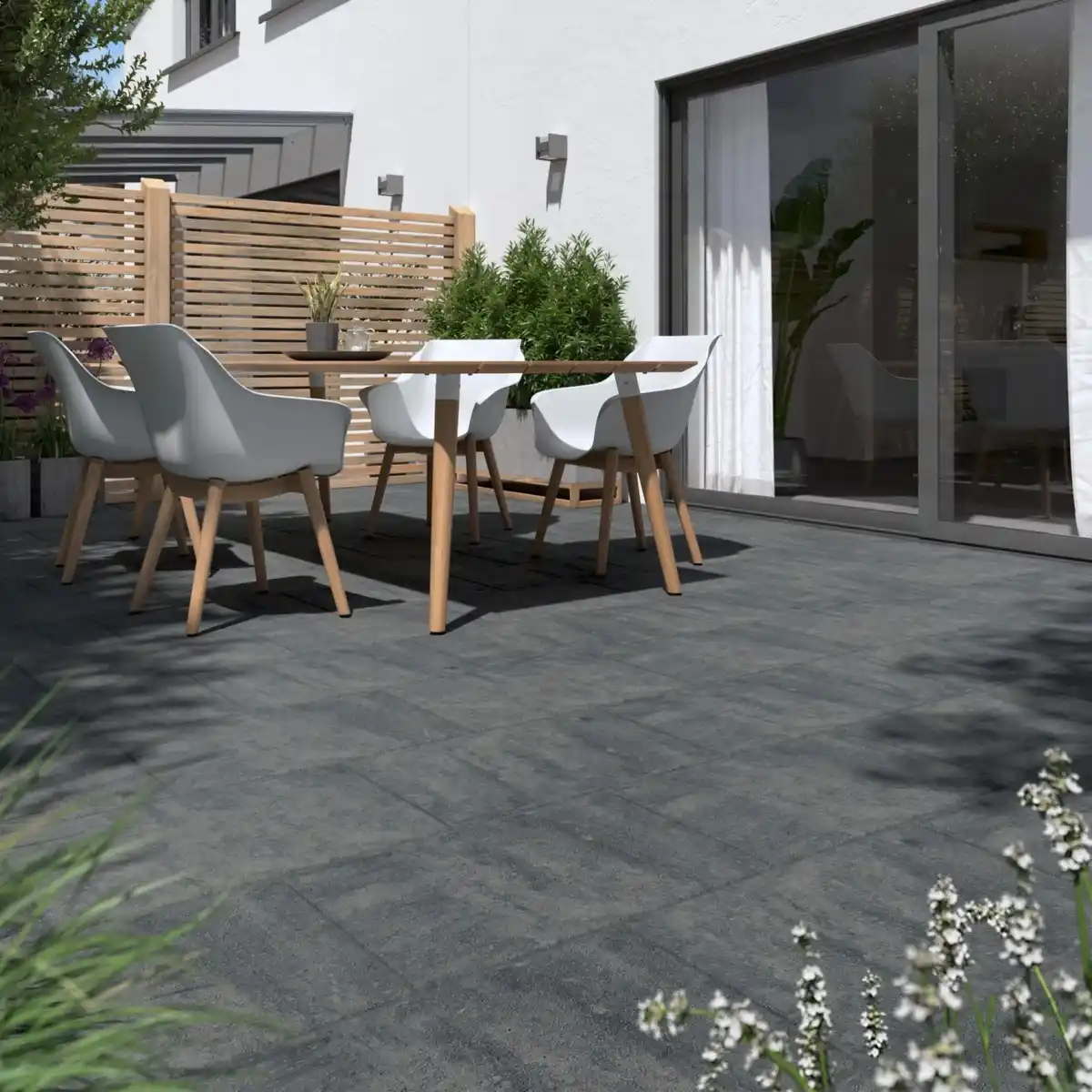 Bild 4 von Diephaus Terrassenplatte Corso Quarzit 60 x 40 x 4 cm