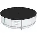 Bild 1 von Bestway PVC Abdeckplane Ø493 cm schwarz rund