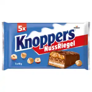 Knoppers NussRiegel 200g, 5 Stück