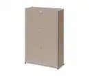 Bild 1 von Kommode Metall »CN3 Slim Line« mit 3 Klappfächern, taupe