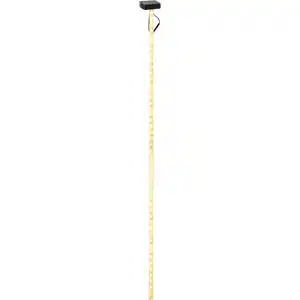 Solar-LED-Lichtleiste 176 cm x 2,5 cm x 2,1 cm Weiß