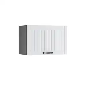 Vicco Hängeschrank, Weiß, Anthrazit, Holzwerkstoff, 1 Fächer, Rechteckig, 60x40x34.1 cm, Küchen, Küchenmöbel, Küchenschränke, Küchenoberschränke