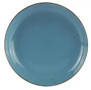 Speiseteller Capri aus Porzellan Ø 27cm, Blau