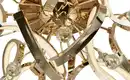 Bild 3 von KHG LED-Deckenleuchte, goldfarben mit Kristall