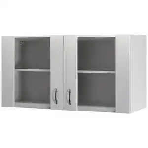 FlexWell Küchenoberschrank, Weiß, Holzwerkstoff, 1 Fächer, einzeln stellbar, 100x54.8x32 cm, Made in Germany, individuell planbar, Zusatzausstattung erhältlich, hängend, Küchen, Küchenmöbel,