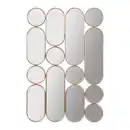 Bild 1 von Wandspiegel ARCO Metallrahmen goldfarben, Goldfarben