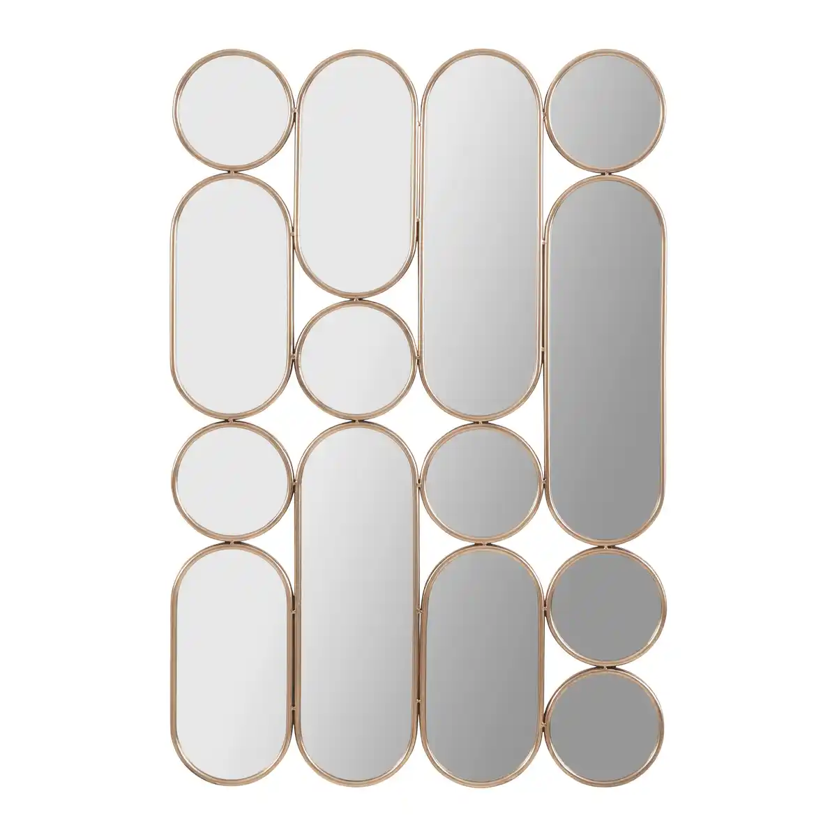Bild 1 von Wandspiegel ARCO Metallrahmen goldfarben, Goldfarben