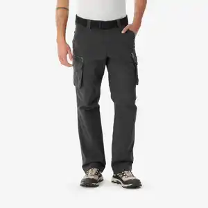 QUECHUA Wanderhose Cargo Herren - NH500 grau