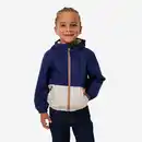 Bild 1 von QUECHUA Regenjacke Kinder Größe 92–116 wasserdicht Wandern - MH500 dunkelblau