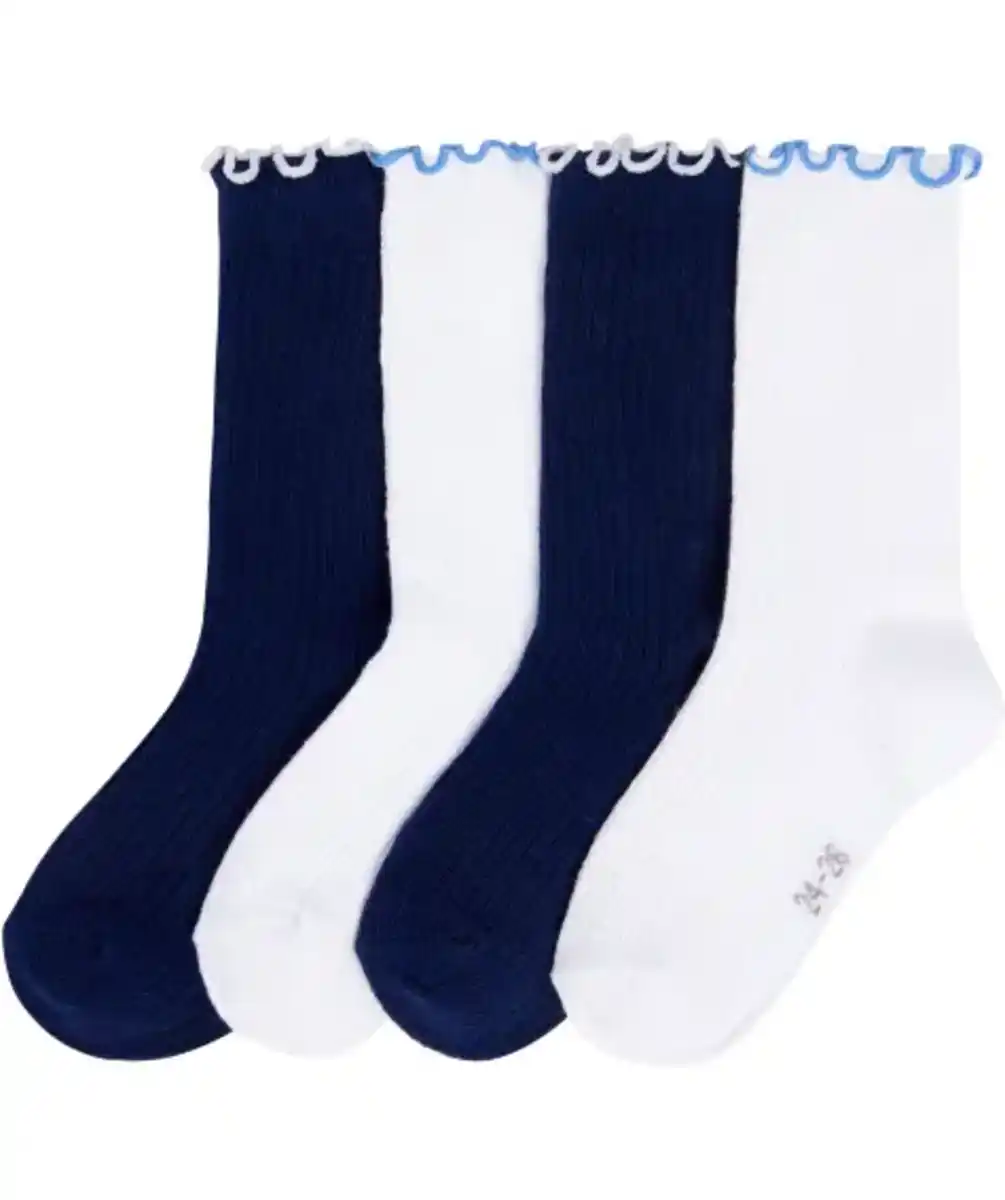 Bild 1 von Socken mit Wellenrand