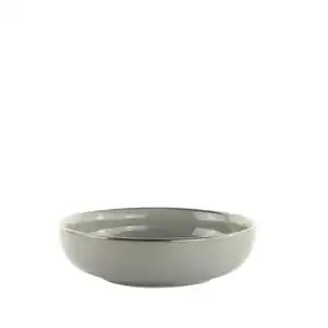 Suppenteller Capri in Graufarben Ø ca. 21cm, Grau