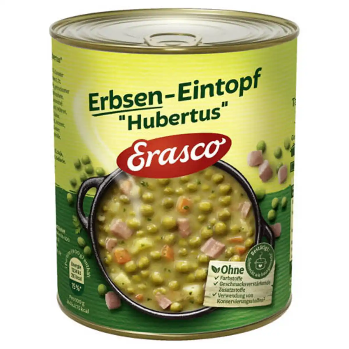 Bild 1 von ERASCO Eintöpfe 800 g, Erbse Hubertus