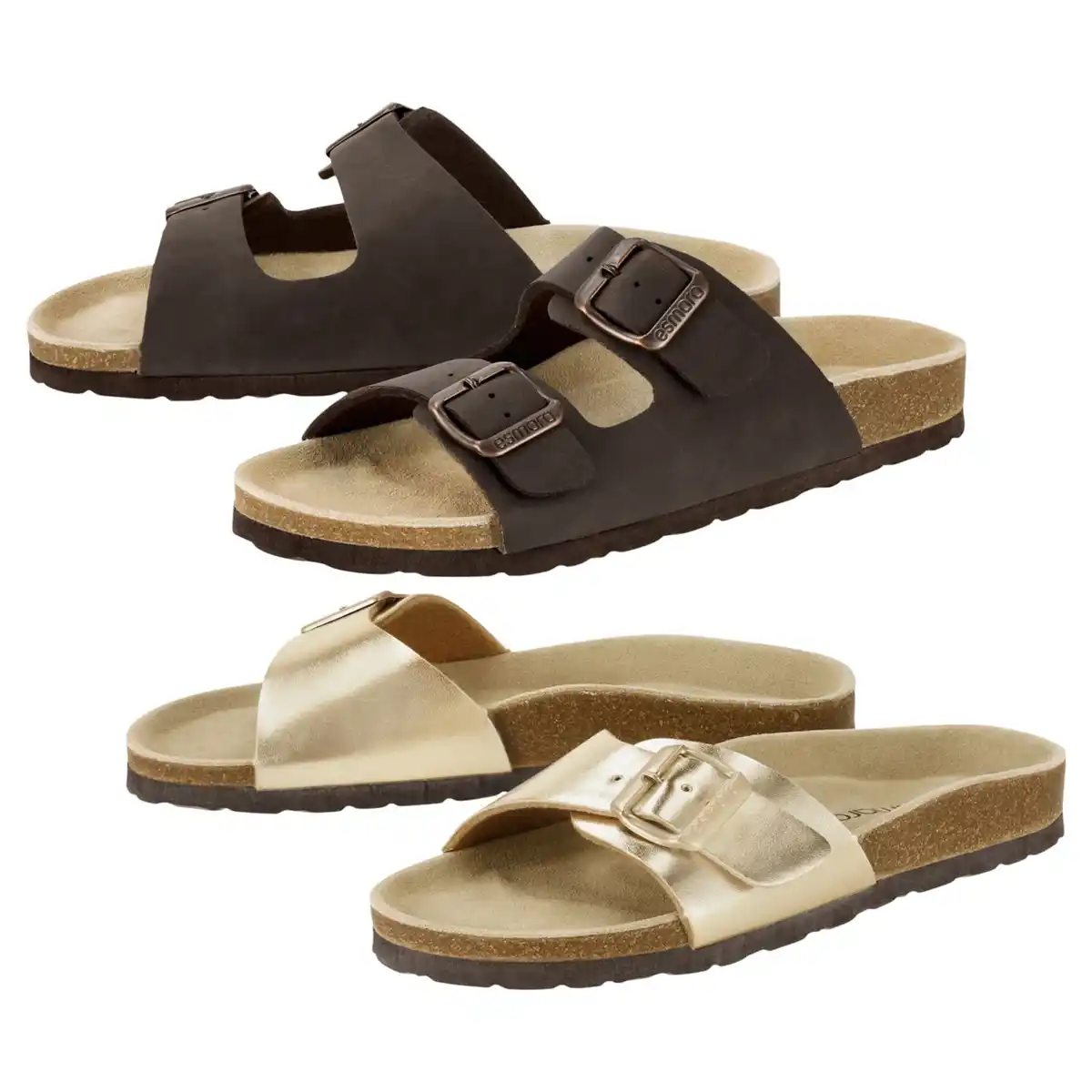 Bild 1 von ESMARA® Damen-Pantoletten, Paar