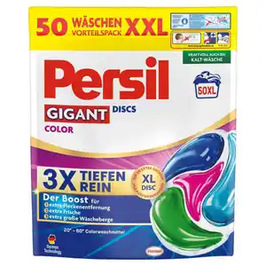PERSIL Discs, Pulver oder Gel, Gigant Farbe 50 WL