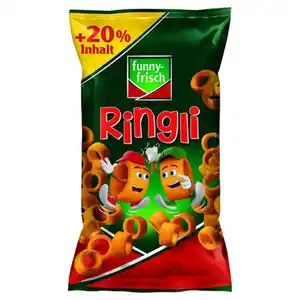 FUNNY FRISCH Spezialitäten, Süßer Chili, Ringli Paprika, 90 g