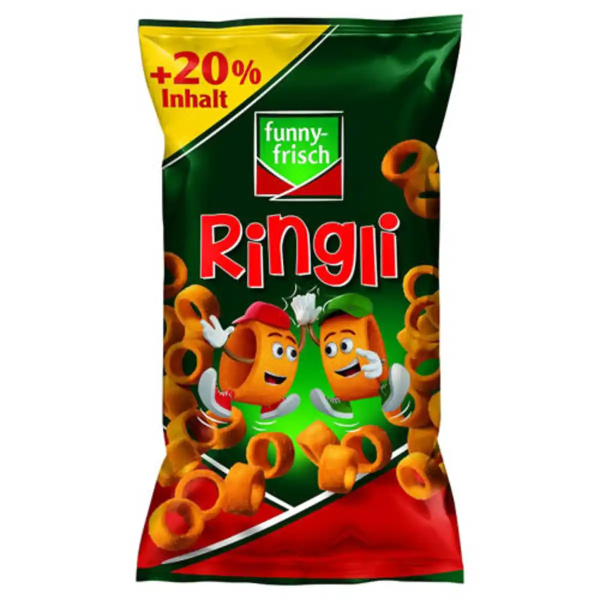 Bild 1 von FUNNY FRISCH Spezialitäten, Süßer Chili, Ringli Paprika, 90 g