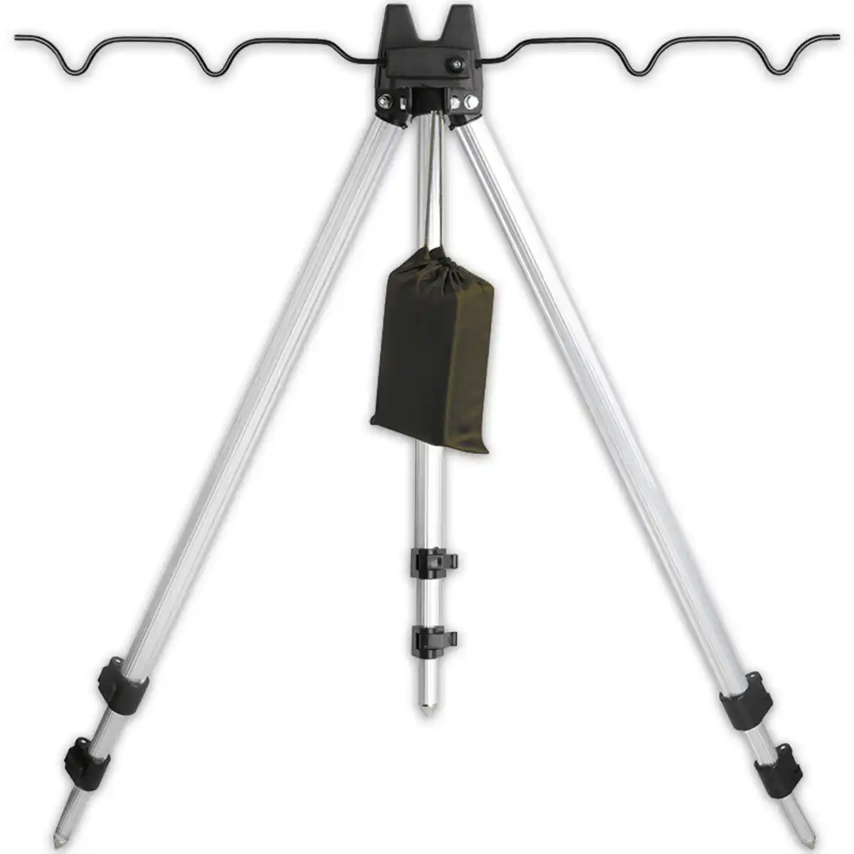 Bild 1 von AllGear Fishing Alu-Teleskoprutenhalter