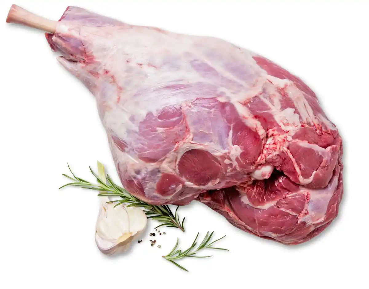 Bild 1 von Lammkeule French Cut mit Knochen vom Salzwiesenlamm, 100 g