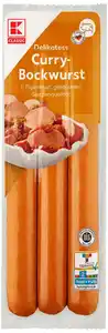 K-CLASSIC Curry-Bockwurst, 3 St. = 540-g-Packg.