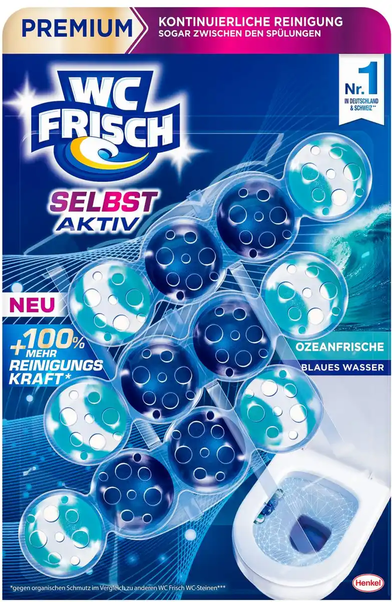 Bild 1 von WC-FRISCH Selbst Aktiv, 3 St. = 150-g-Packg.