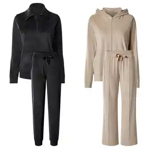 ESMARA® Damen-Nicki-Hausanzug, 2-teilig
