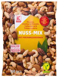 K-CLASSIC Nuss-Mix mit Pekannusskernen, 200-g-Packg.