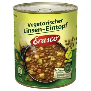 ERASCO Eintöpfe 800 g, Vegetarische Linse