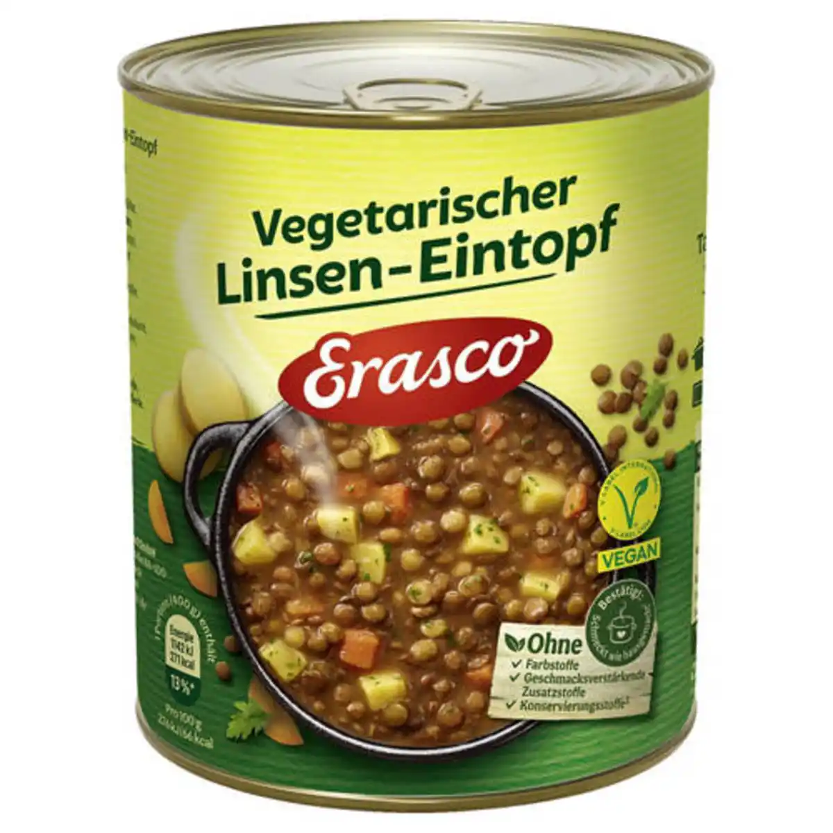 Bild 1 von ERASCO Eintöpfe 800 g, Vegetarische Linse