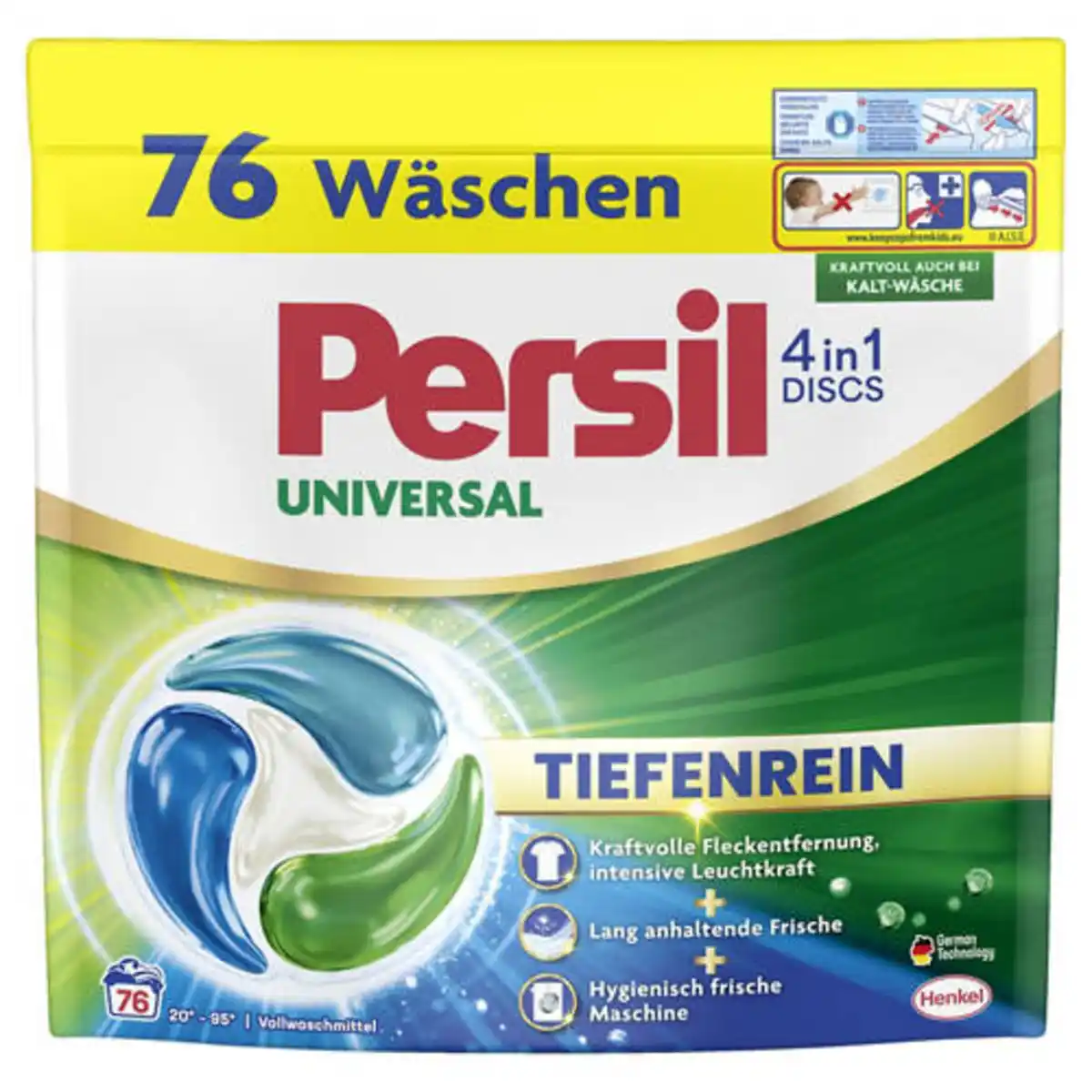 Bild 1 von PERSIL Discs, Pulver oder Gel, Discs Universal 76 WL
