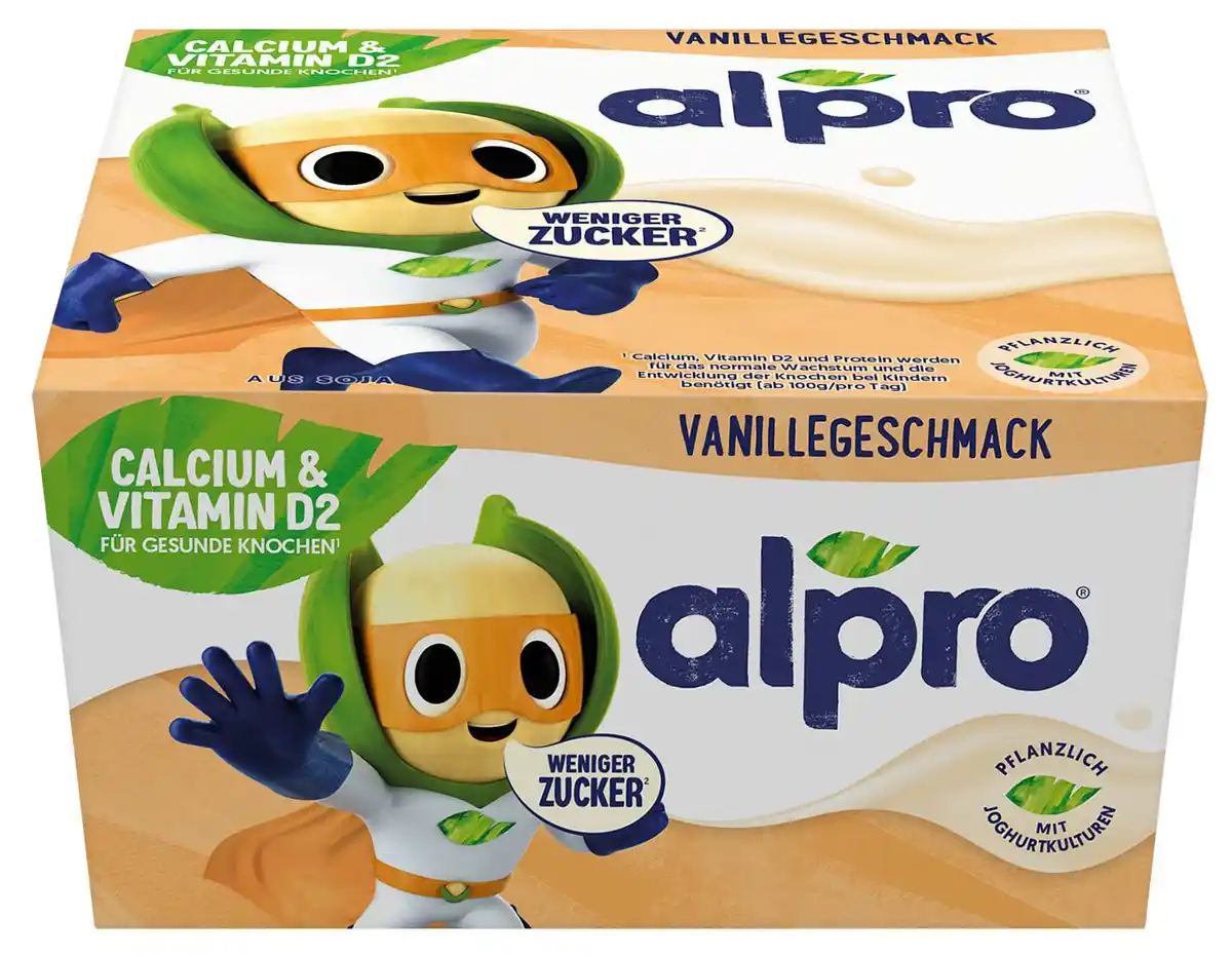 Bild 1 von ALPRO Vegane Joghurtalternative, 4 St. = 460-g-Packg.