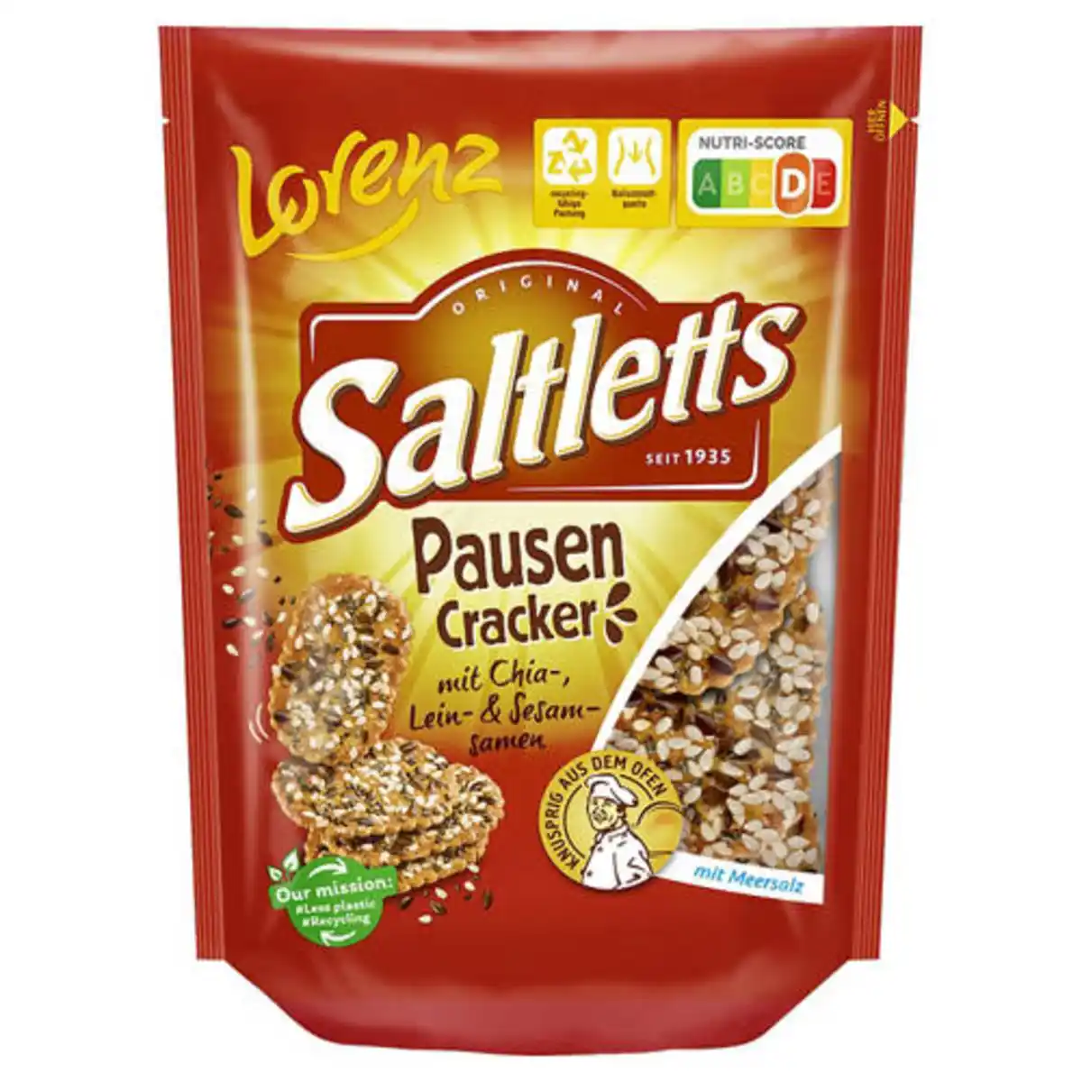 Bild 1 von LORENZ Saltletts, Pausen Cracker 100 g