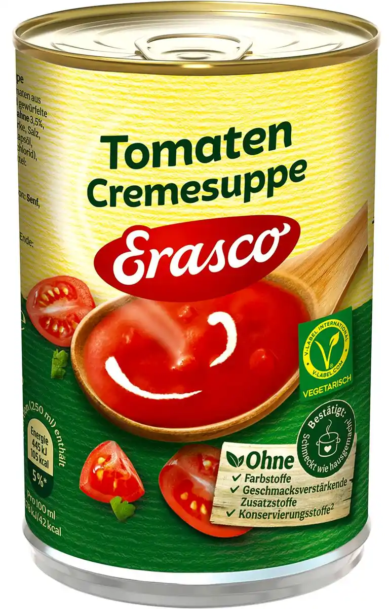 Bild 1 von ERASCO Suppe, 390-ml-Dose