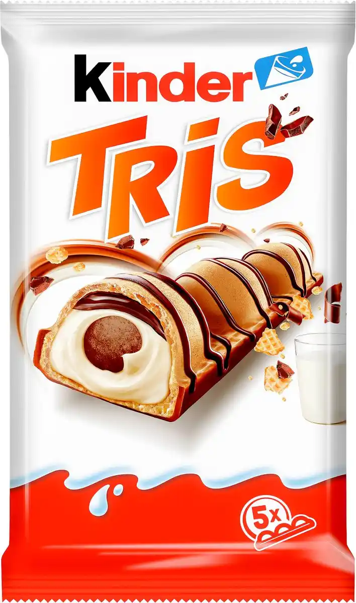 Bild 1 von KINDER Tris, 5 St. = 100-g-Packg.