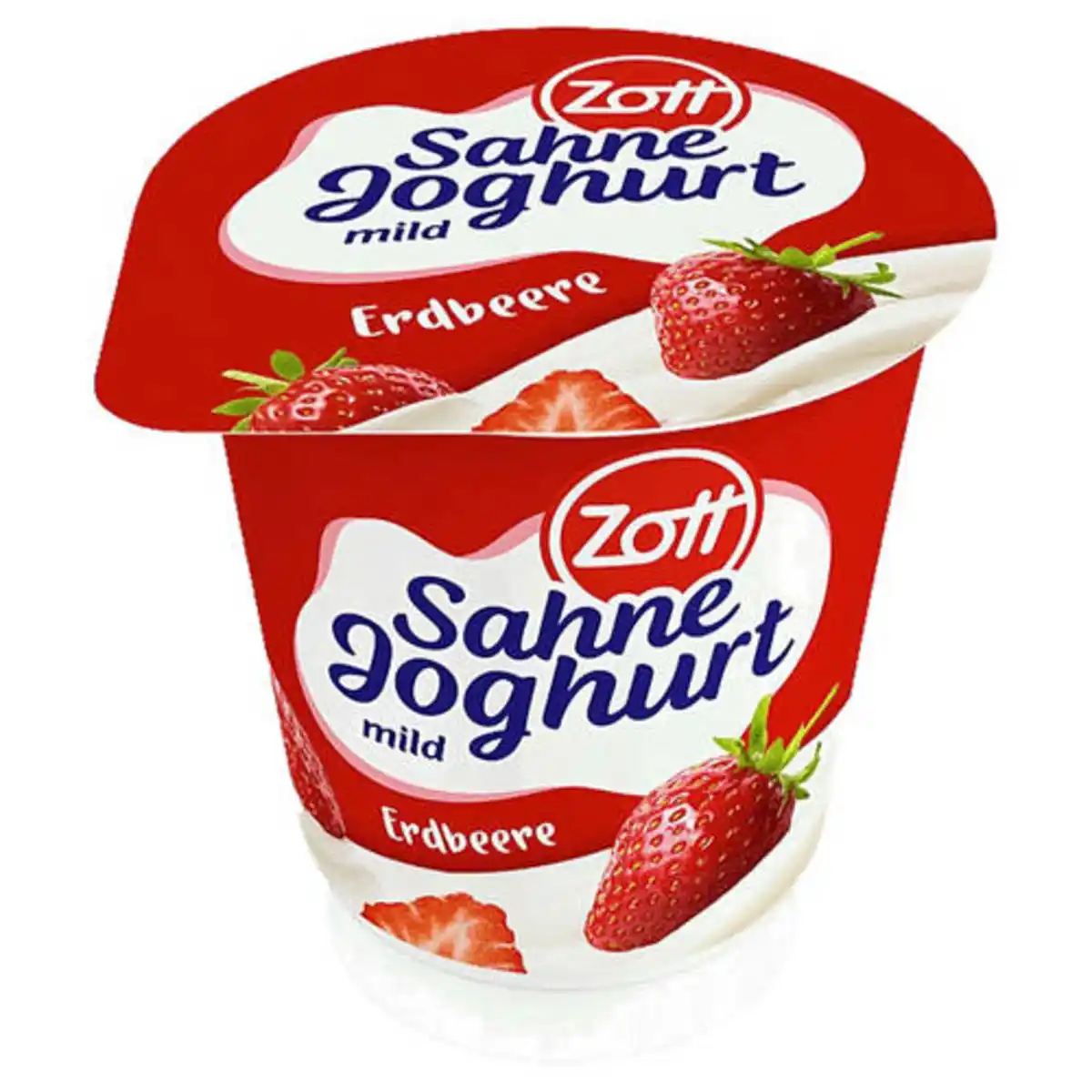 Bild 1 von ZOTT Sahnejoghurt 140 g, Erdbeere