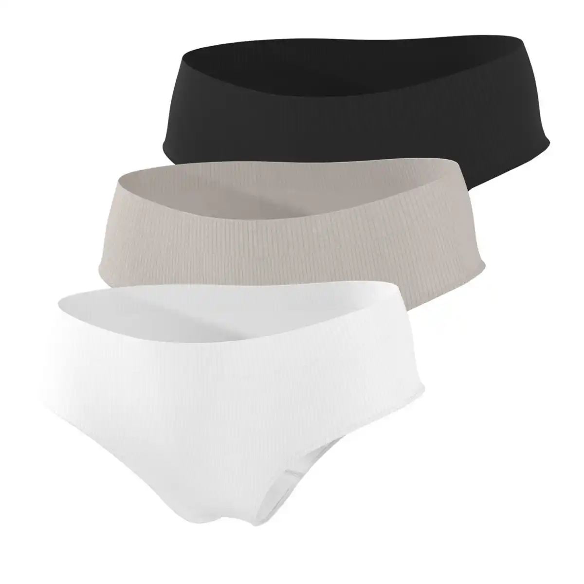 Bild 1 von ESMARA® Damen-Hipster gerippt, 2-St.-Packg.
