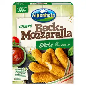 ALPENHAIN Back-Käse 200 g, Mozzarella Sticks