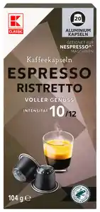 K-CLASSIC Kaffeekapseln, 20 St. = 104-g-Packg.