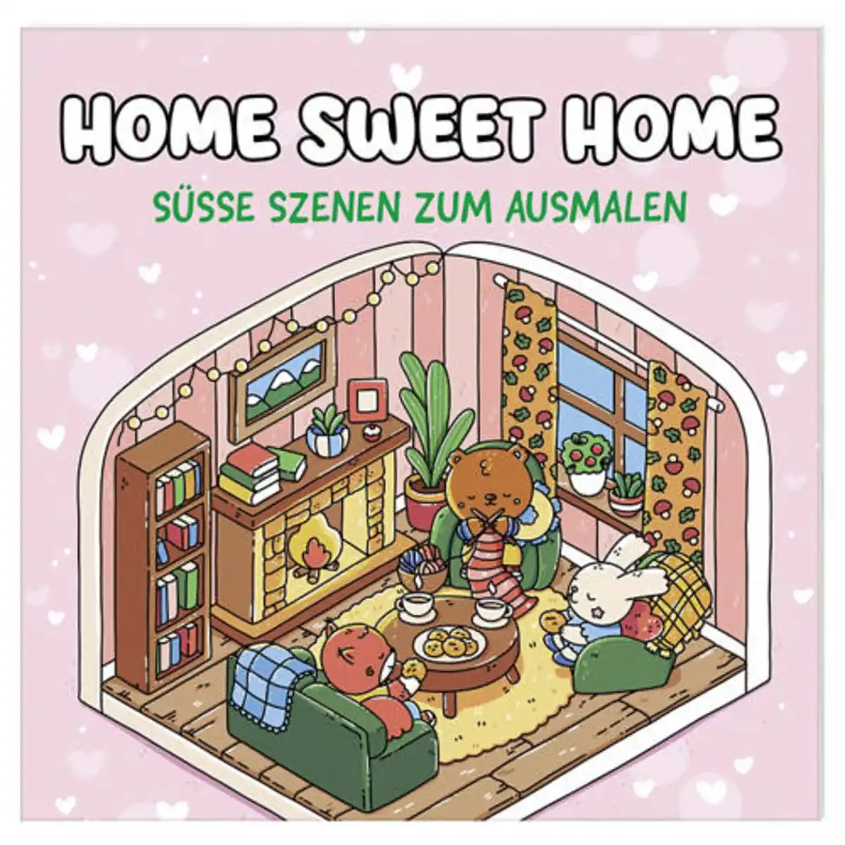 Bild 1 von Ausmal-, Zeichnenlern- oder Activity-Buch, Trautes Heim