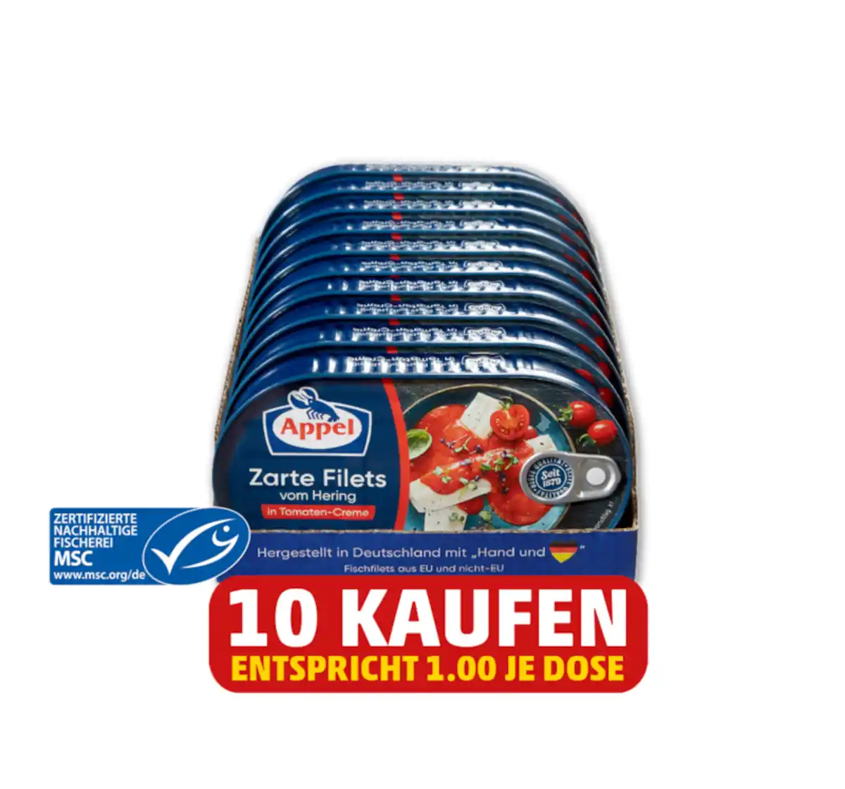 Bild 1 von APPEL Zarte Heringsfilets*